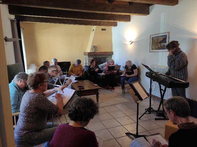 répétition chorale